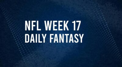 DFS Salaries and Projections for NFL Week 17