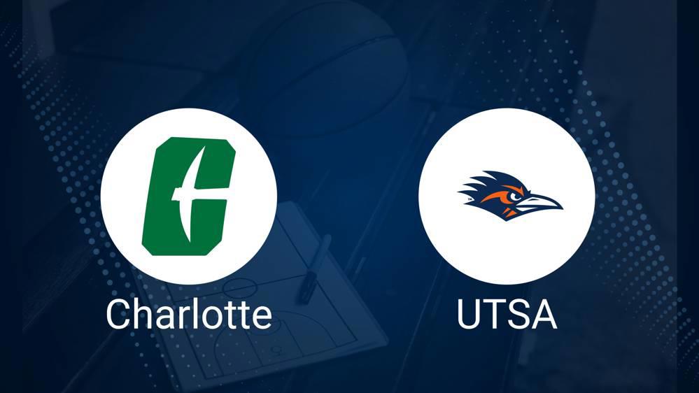 How to Watch Charlotte vs. UTSA Women's Basketball on TV or Live Stream - December 29