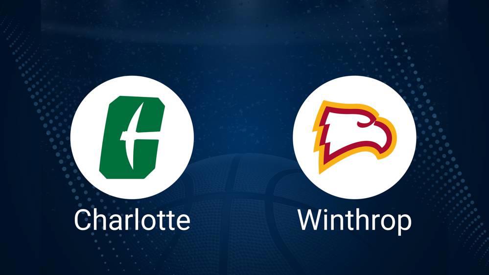 How to Watch Charlotte vs. Winthrop Women's Basketball on TV or Live Stream - December 16