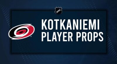 Jesperi Kotkaniemi Player Prop Bets for the Hurricanes vs. Predators Game - December 23