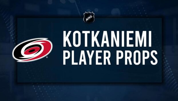 Jesperi Kotkaniemi Player Prop Bets for the Hurricanes vs. Rangers Game - December 22