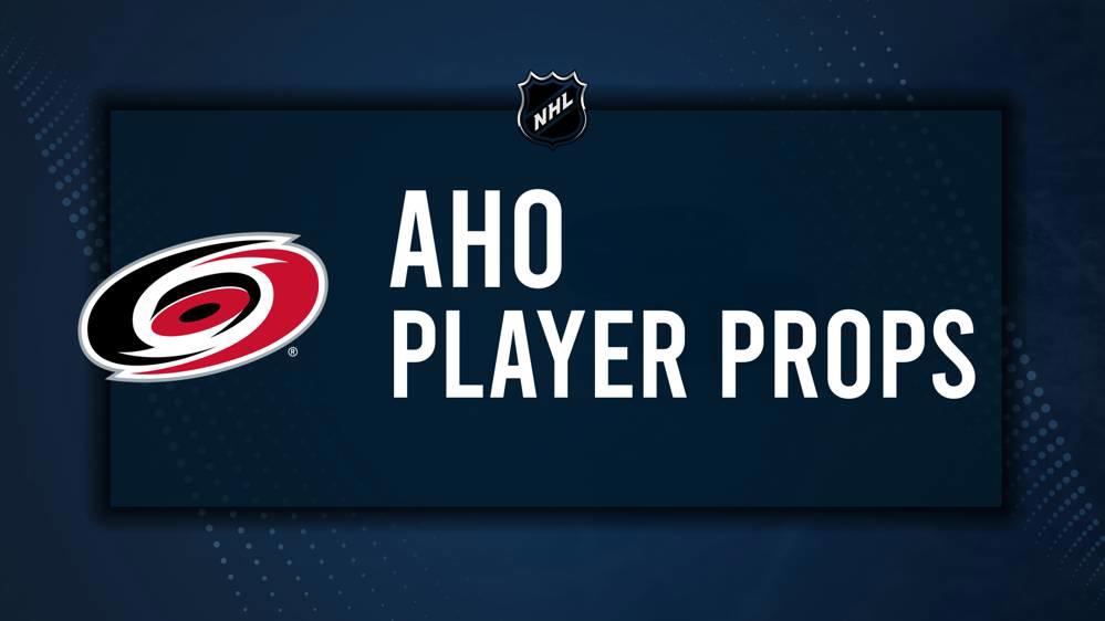 Sebastian Aho Player Prop Bets for the Hurricanes vs. Capitals Game - December 20