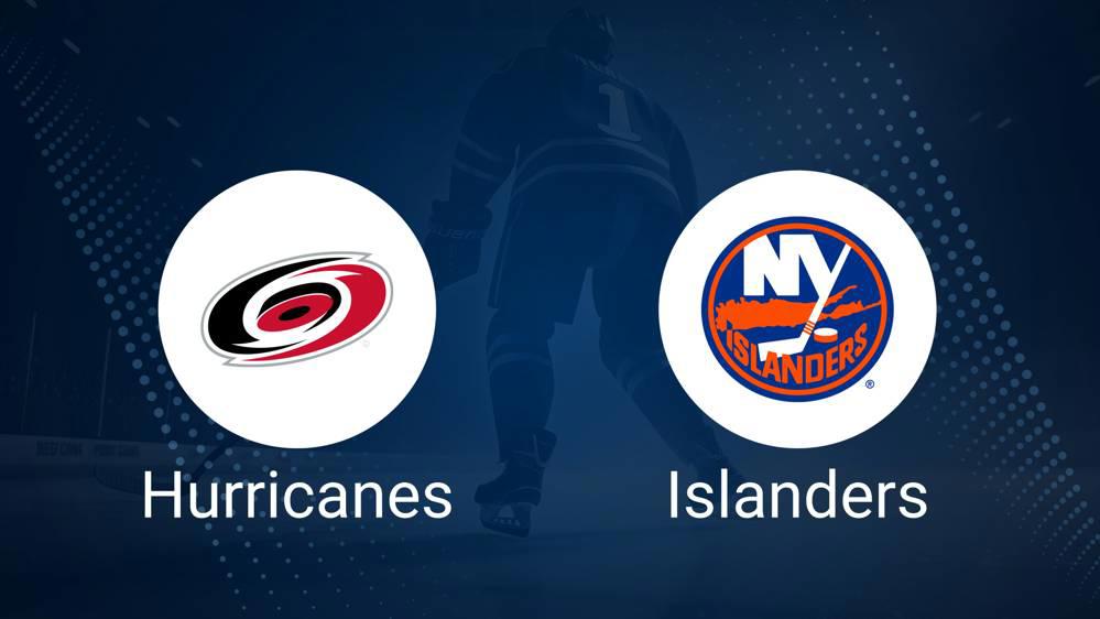 Where to Watch Carolina Hurricanes vs. New York Islanders on TV or Streaming Live - December 17