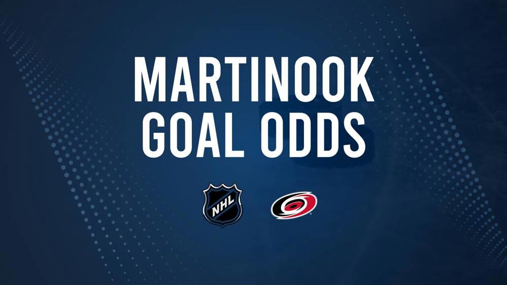 Will Jordan Martinook Score a Goal Against the Capitals on December 20?