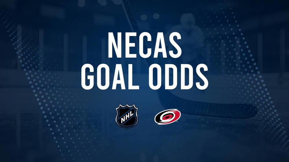 Will Martin Necas Score a Goal Against the Blue Jackets on December 15?