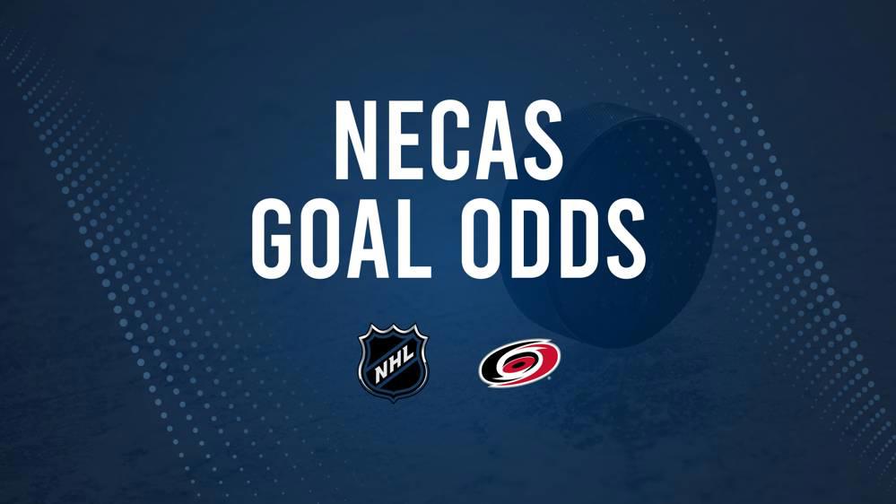 Will Martin Necas Score a Goal Against the Devils on December 27?