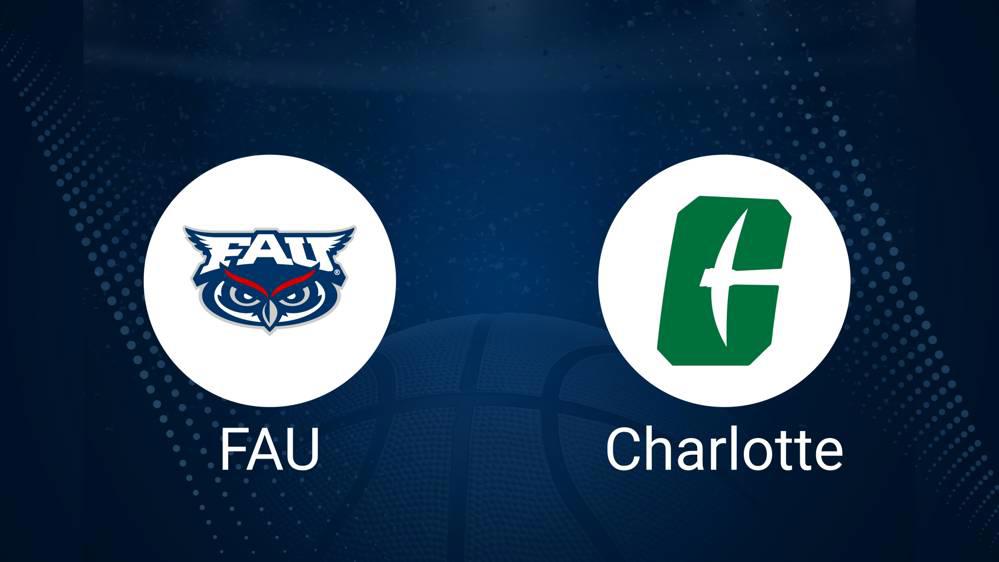 Florida Atlantic vs. Charlotte Predictions & Picks: Spread, Total - January 8