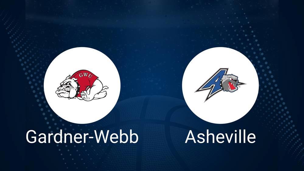 Gardner-Webb vs. UNC Asheville Basketball Tickets - Wednesday, January 22