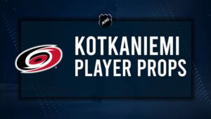 Jesperi Kotkaniemi Player Prop Bets for the Hurricanes vs. Blackhawks Game - January 20