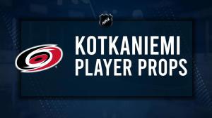 Jesperi Kotkaniemi Player Prop Bets for the Hurricanes vs. Blackhawks Game - January 30