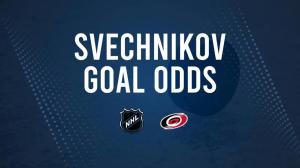 Will Andrei Svechnikov Score a Goal Against the Blackhawks on January 30?