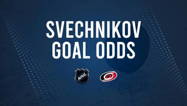 Will Andrei Svechnikov Score a Goal Against the Penguins on January 5?