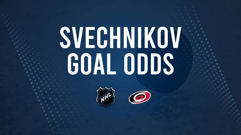 Will Andrei Svechnikov Score a Goal Against the Penguins on January 5?