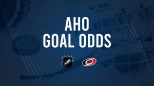 Will Sebastian Aho Score a Goal Against the Blackhawks on January 20?