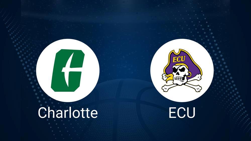 Charlotte vs. East Carolina Basketball Tickets - Saturday, February 15