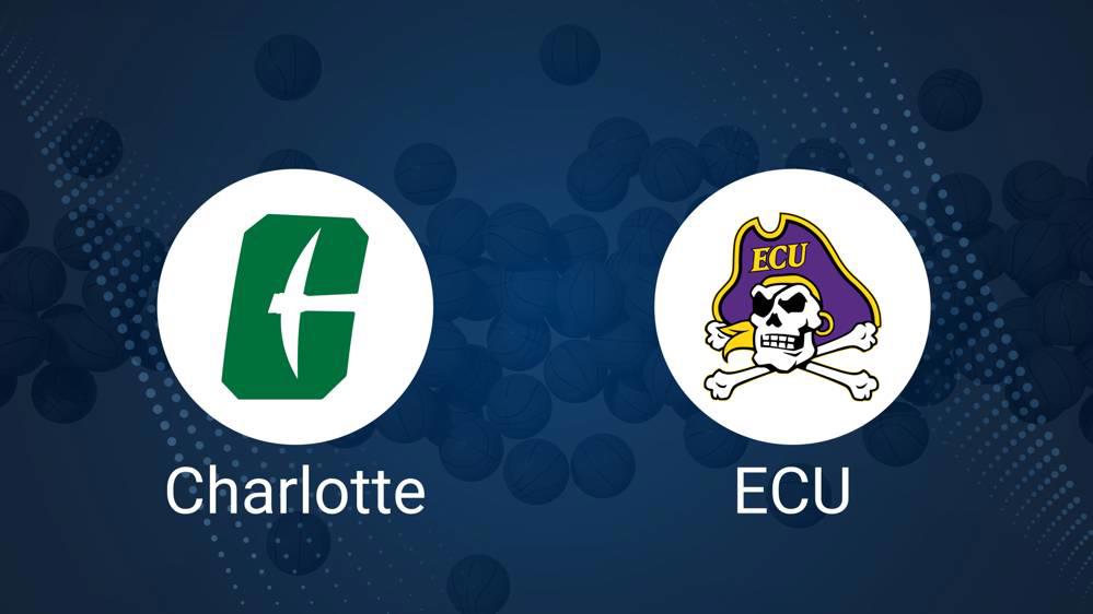 East Carolina vs. Charlotte Basketball Tickets - Saturday, February 15