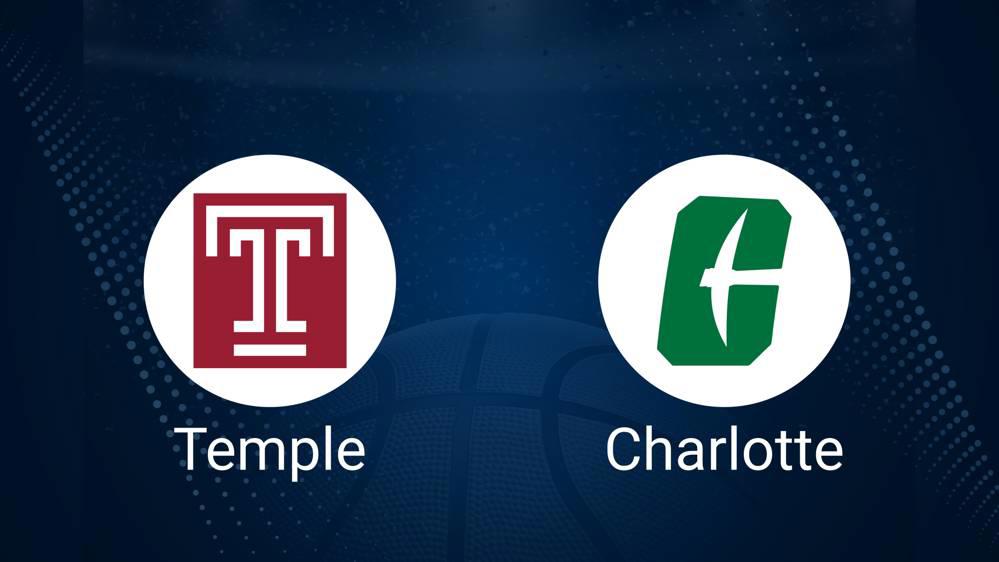 How to Watch Charlotte vs. Temple on TV or Live Stream - February 19