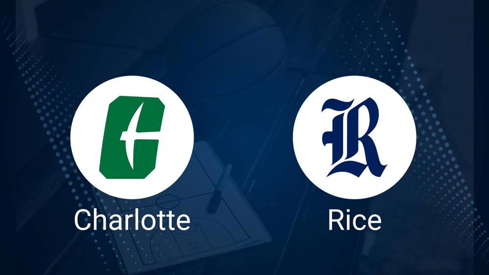 Rice vs. Charlotte Basketball Tickets - Saturday, February 8
