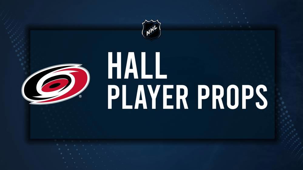 Taylor Hall Player Prop Bets for the Hurricanes vs. Canadiens Game - February 25