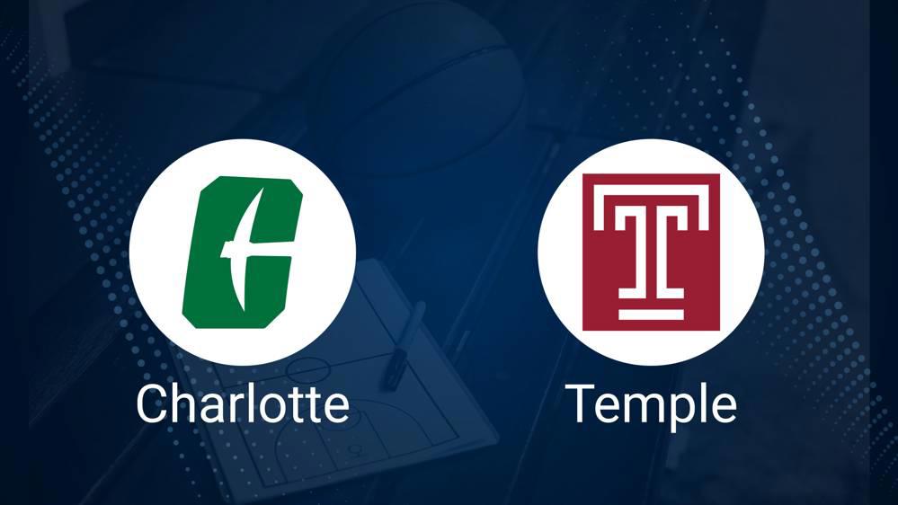 Temple vs. Charlotte Basketball Tickets - Wednesday, February 19