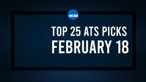 Top 25 College Hoops Picks Against the Spread - Tuesday, February 18