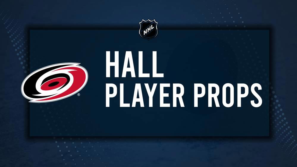 Taylor Hall Player Prop Bets for the Hurricanes vs. Flames Game - March 2