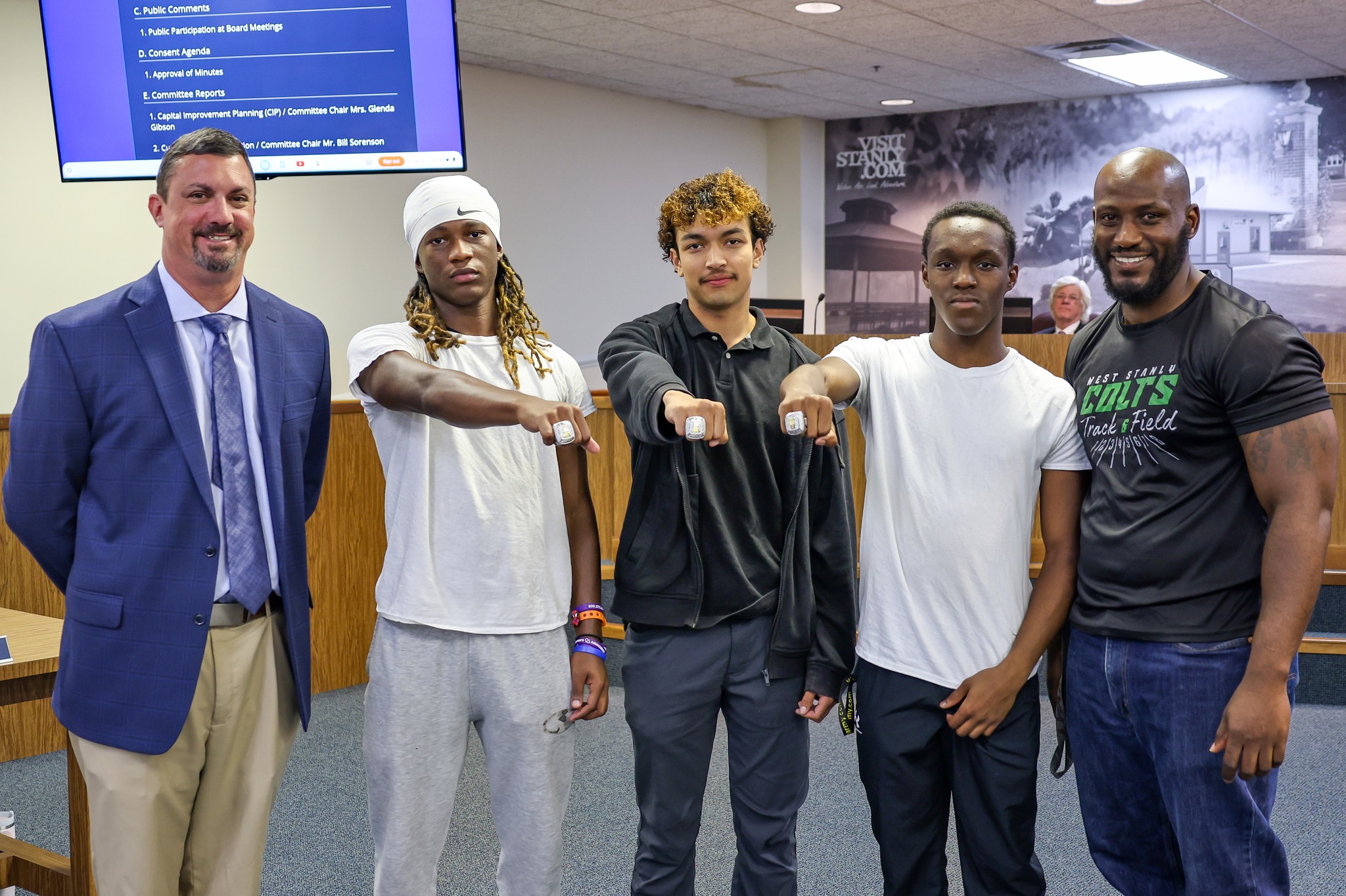 Local NCHSAA state champions recognized at school board meeting | The ...